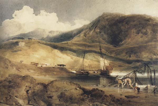 John sell cotman Barmouth Ferry (mk47)